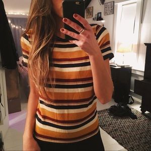 Gaze // Multi Striped Tee